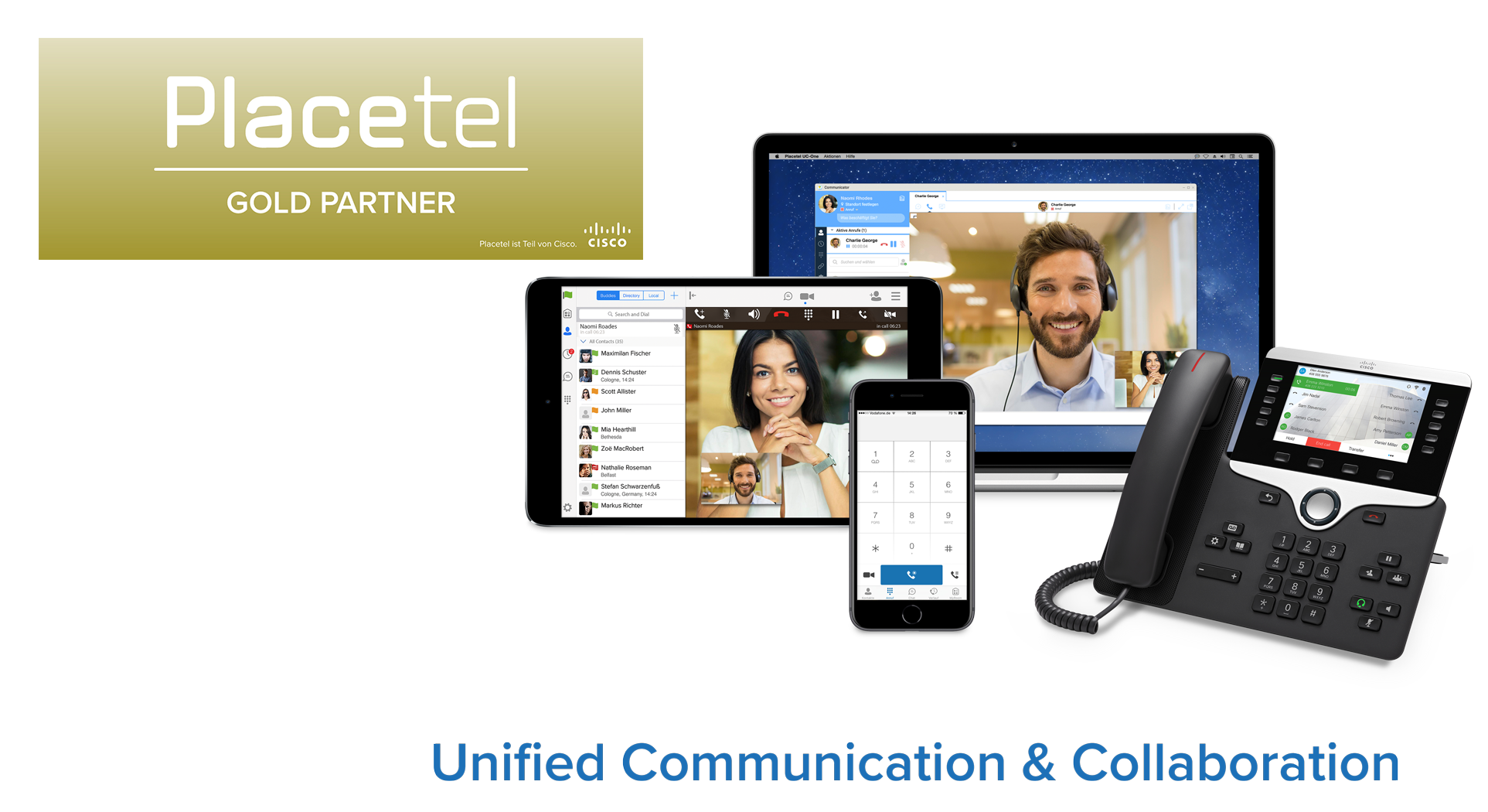 placetel lösungen - softphones, Mobile Apps, ip telefone